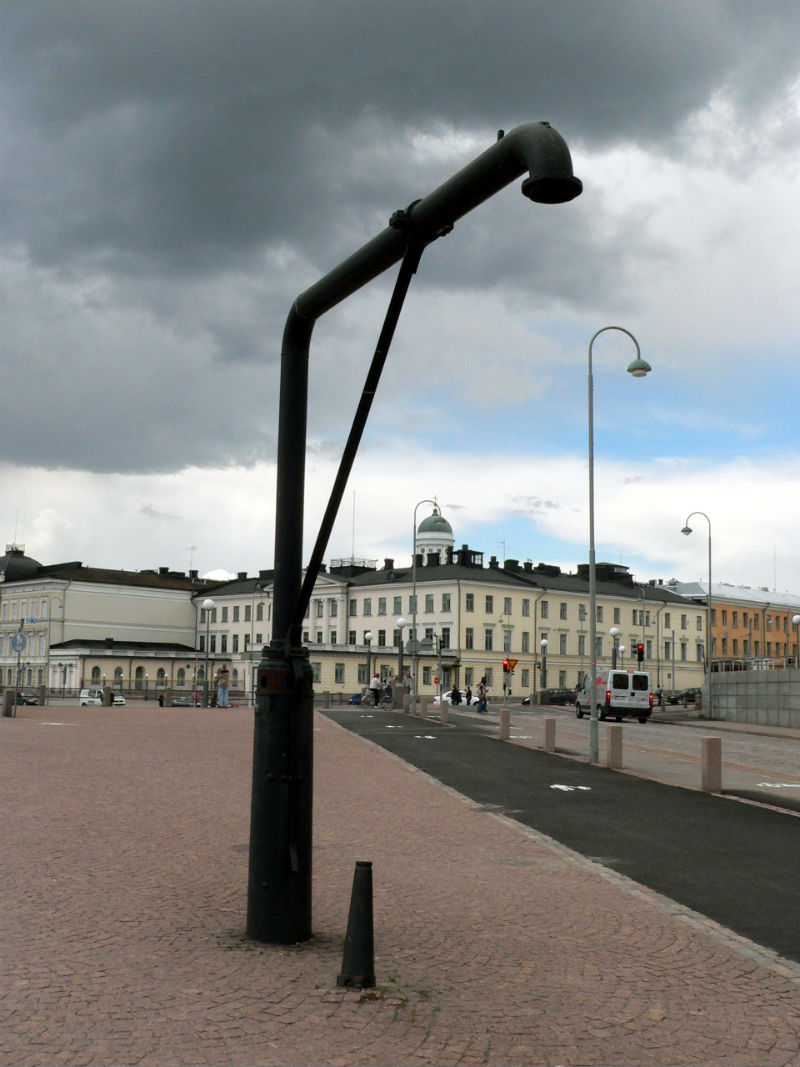 Oletko huomannut vanhan höyryveturien vesipostin?