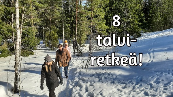 8 talvista retkikohdetta