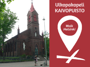 Pakopeli Kaivopuiston taivaan alla